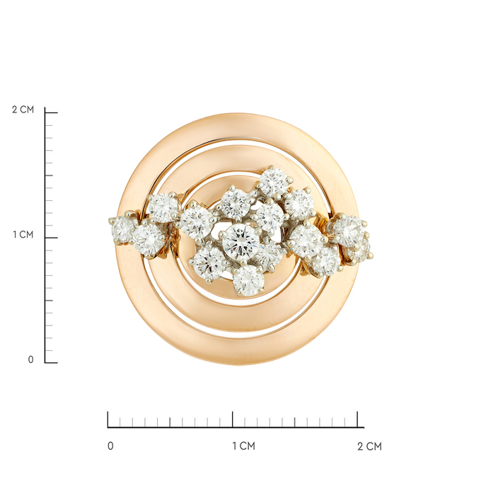 Кольцо Damiani Sophia Loren, Л 2813 2144 за 350000