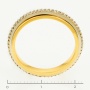 Кольцо из желтого золота 750 пробы c 62 бриллиантами Л45066677 фото 3