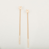 Серьги из красного золота 585 пробы