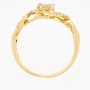 Кольцо из желтого золота 585 пробы c 26 бриллиантами Л62012188 фото 3