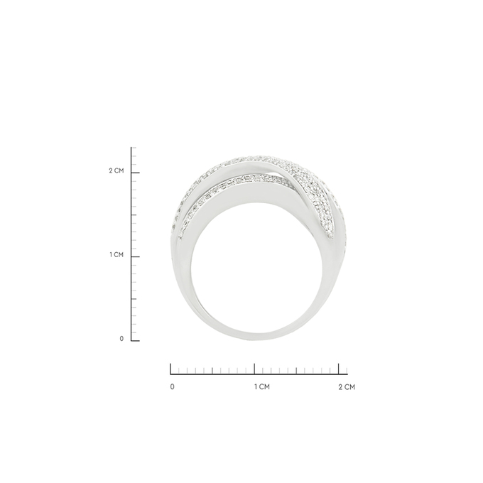 Кольцо из золота 585 пробы c бриллиантами, Л 2414 2190 за 115000