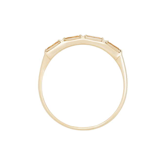 Кольцо из золота 585 пробы c цитринами, Л 0616 7768 за 14640