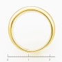 Кольцо из желтого золота 750 пробы Л28071058 фото 4