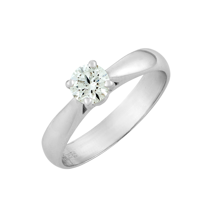 Кольцо из золота 585 пробы c бриллиантом, Л 2812 1646 за 87000