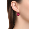 Серьги из красного золота 583 пробы