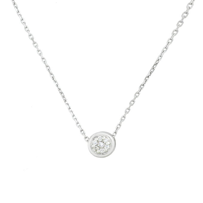 Колье из золота 585 пробы c бриллиантами, Л 7102 3009 за 20720