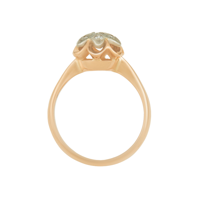 Кольцо из золота 585 пробы c бриллиантами, Л 2508 8869 за 65520