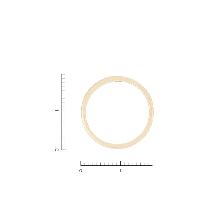 Кольцо из золота 585 пробы c 1 бриллиантом