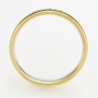 Кольцо из комбинированного золота 585 пробы c 7 бриллиантами Л16111510 фото 3