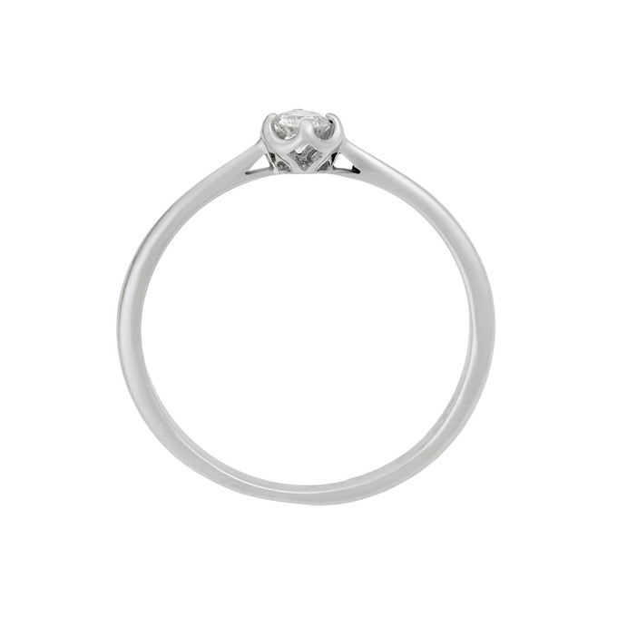 Кольцо из золота 585 пробы с бриллиантом, Л 4710 9979 за 21200