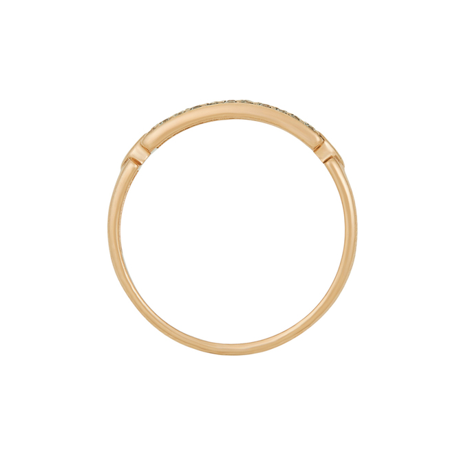 Кольцо из золота 585 пробы c фианитами, Л 1615 8845 за 11040