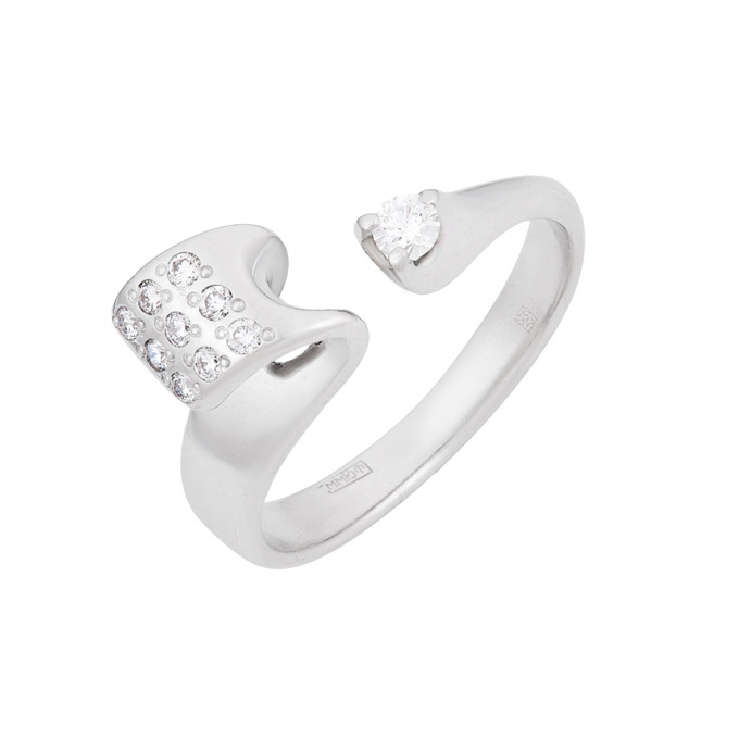 Кольцо из золота 585 пробы c бриллиантами, Л 2314 5972 за 64900