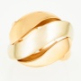 Кольцо из комбинированного золота 585 пробы Л71013886 фото 2