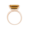 Кольцо из золота 585 пробы c цитрином