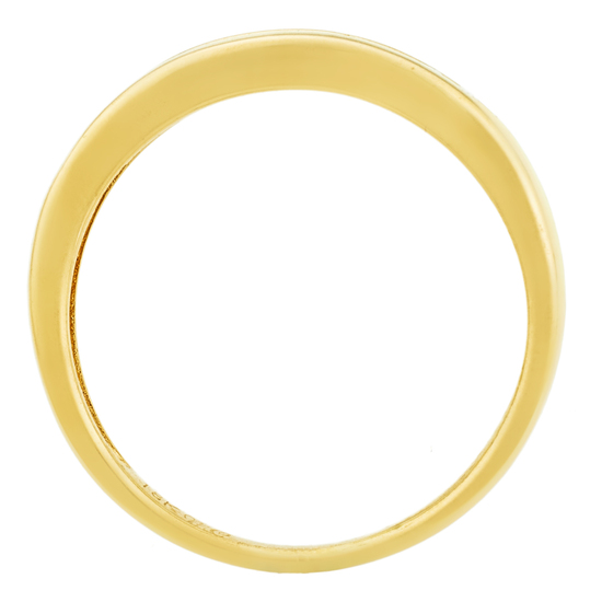 Кольцо из желтого золота 750 пробы c 11 бриллиантами, Л11039898 за 35000