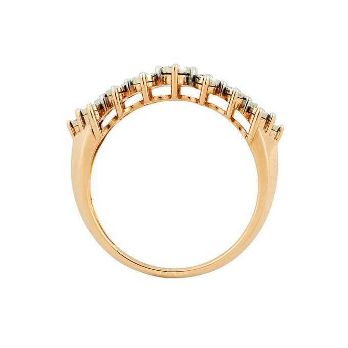 Кольцо из золота 585 пробы c бриллиантами, Л 5406 2537 за 35600