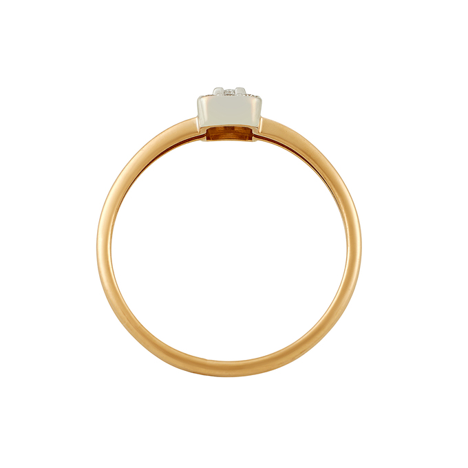 Кольцо из золота 585 пробы c бриллиантами, Л 2812 1359 за 18000