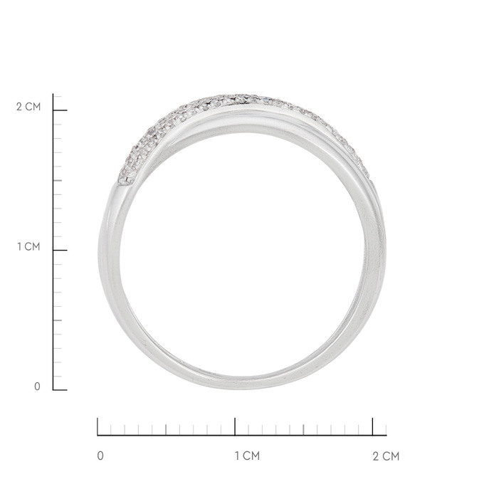 Кольцо из золота 585 пробы c бриллиантами, Л 5805 2352 за 37200