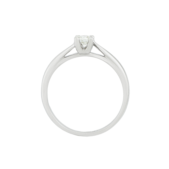 Кольцо из золота 585 пробы c бриллиантом, Л 3706 5670 за 35600