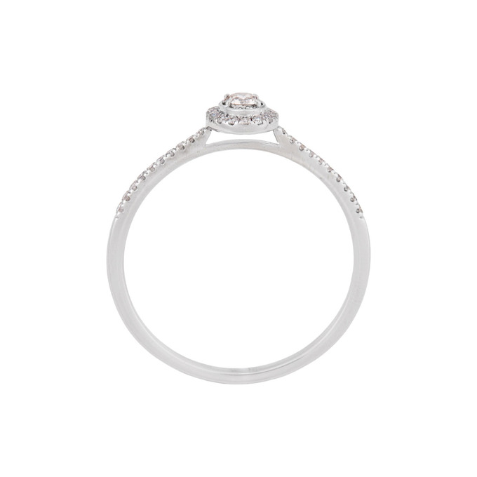 Кольцо из золота 585 пробы c бриллиантами, Л 4806 5244 за 31200