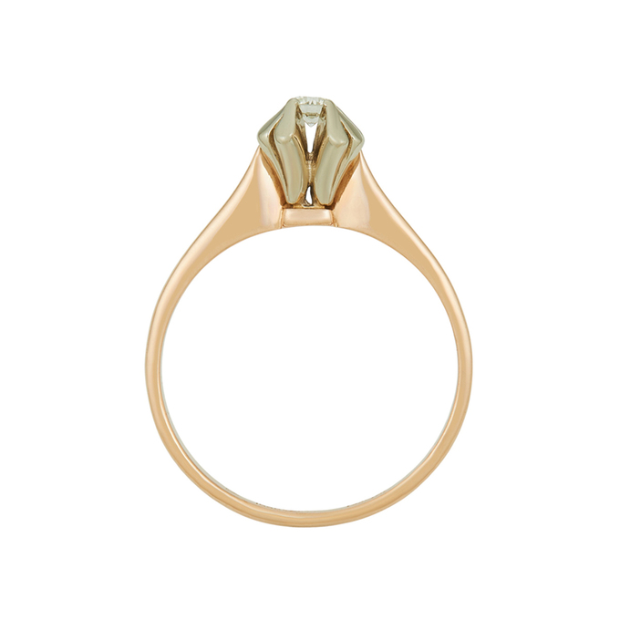 Кольцо из золота 585 пробы c бриллиантом, Л 2316 7100 за 39920