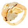 Кольцо из комбинированного золота 750 пробы Л19108908 фото 1
