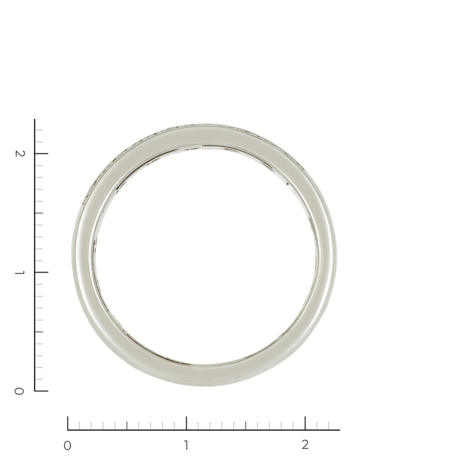Кольцо из белого золота 585 пробы c 34 бриллиантами, Л 4709 5809 за 70000