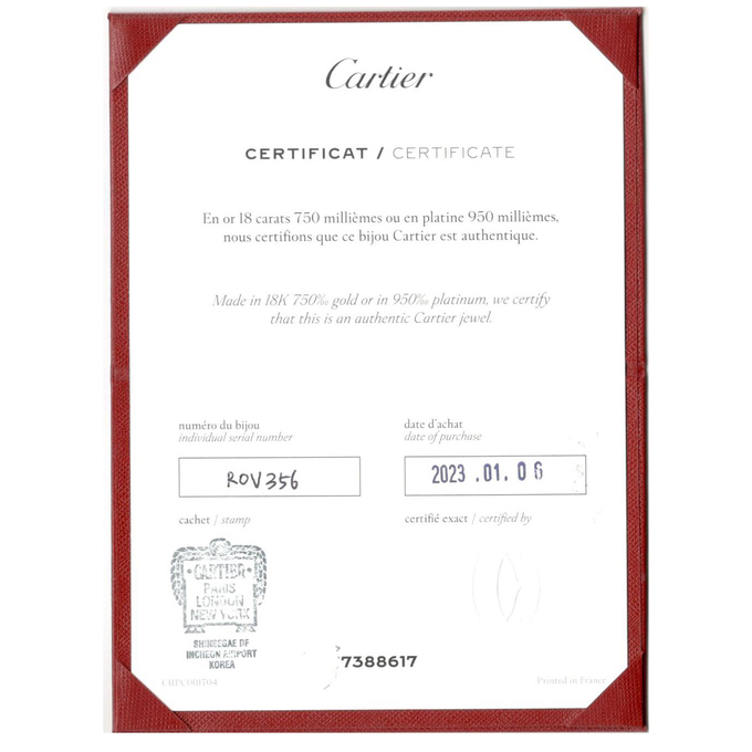 Браслет Cartier Love, Л 2813 5731 за 750000