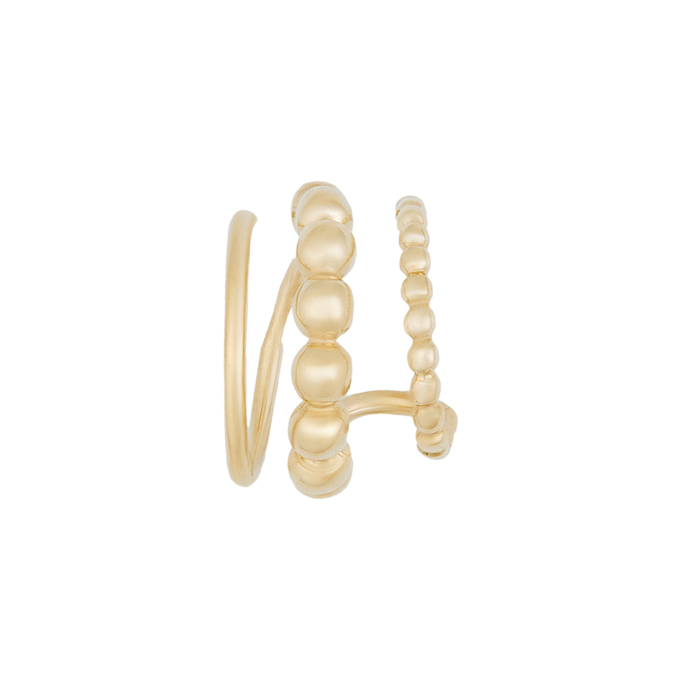 Серьга из золота 585 пробы