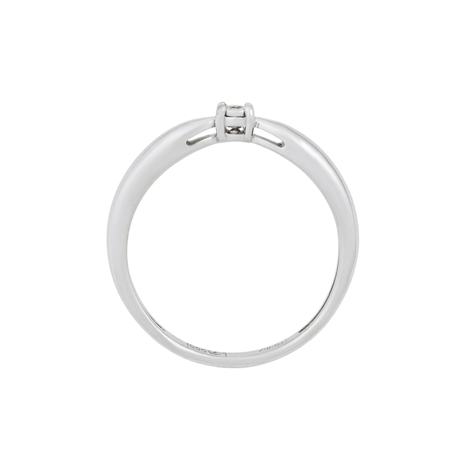 Кольцо из золота 585 пробы c бриллиантом, Л 5703 8600 за 16030