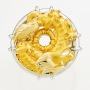Кольцо из комбинированного золота 585 пробы ЦО0062532 фото 2