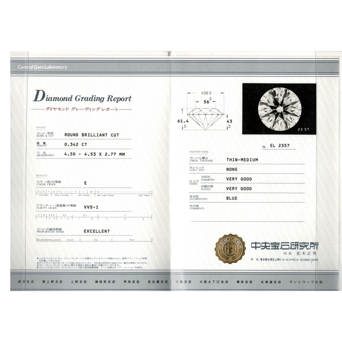 Кольцо из платины 900 пробы c бриллиантом, Л 2811 9244 за 148720