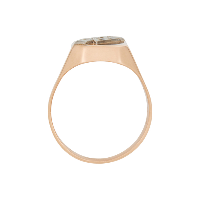 Кольцо из золота 585 пробы c бриллиантами, Л 4508 0822 за 80720