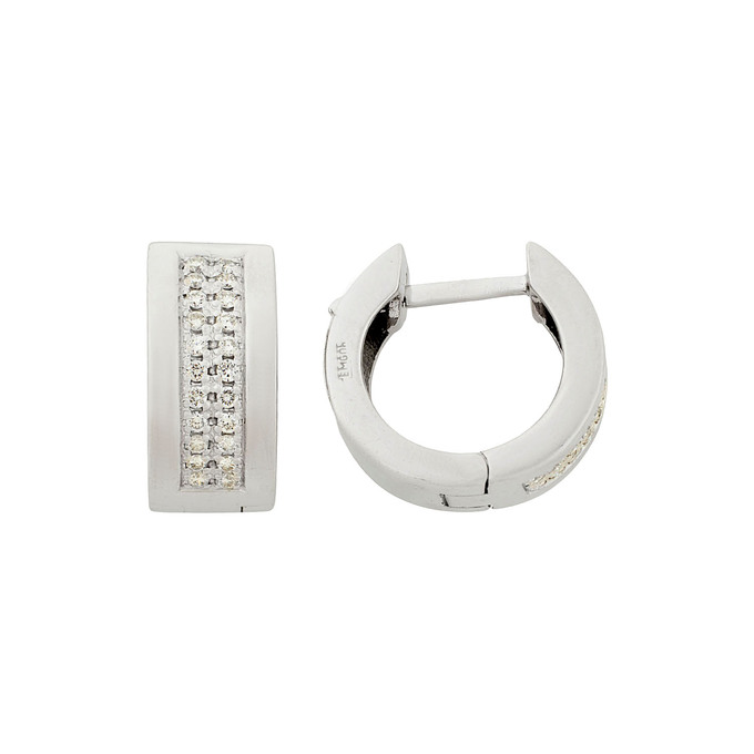 Серьги из золота 585 пробы c бриллиантами, Ц О007 2624 за 90000