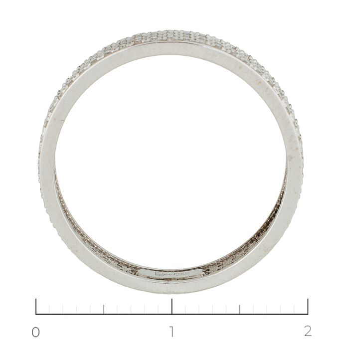 Кольцо из белого золота 585 пробы c 153 бриллиантами, Л 2809 6489 за 19600