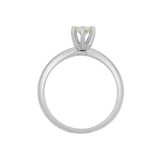 Кольцо из золота 585 пробы c бриллиантом, Л 5103 0105 за 59200