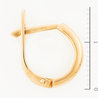 Серьги из красного золота 585 пробы