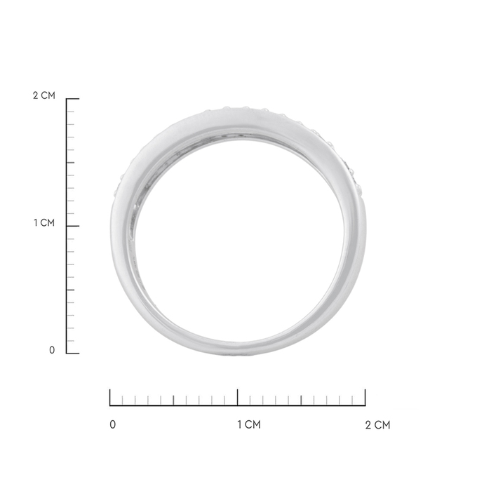 Кольцо из золота 585 пробы c бриллиантами, Л 7303 6056 за 45520