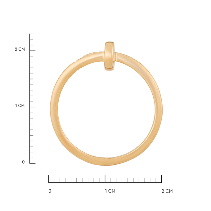 Кольцо из золота 585 пробы, Л 1208 6951 за 28960