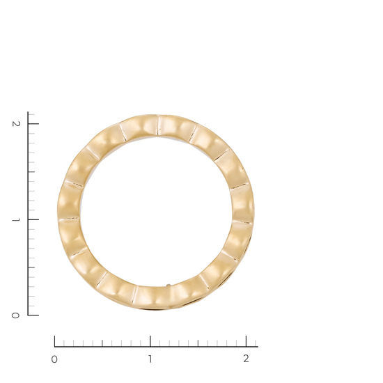 Кольцо из желтого золота 585 пробы c эмалями, Л28095294 за 20720