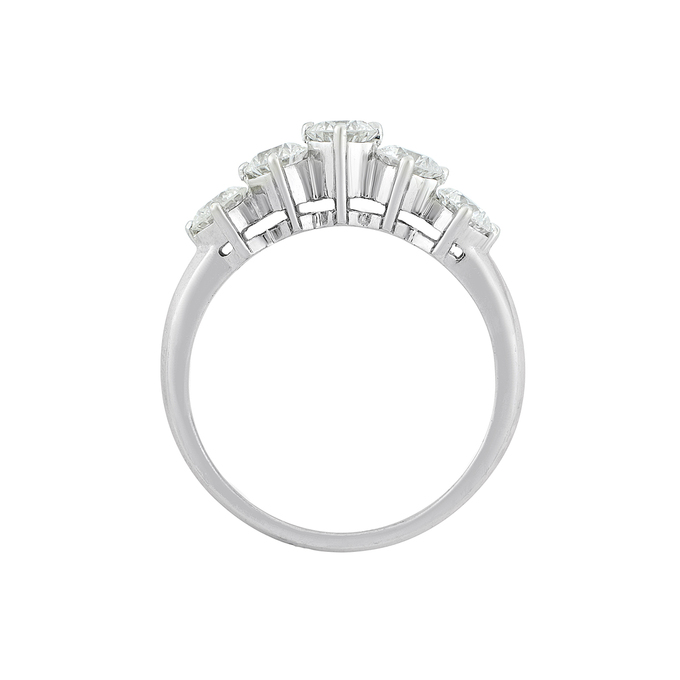 Кольцо из золота 750 пробы c бриллиантами, Л 2402 6753 за 270000