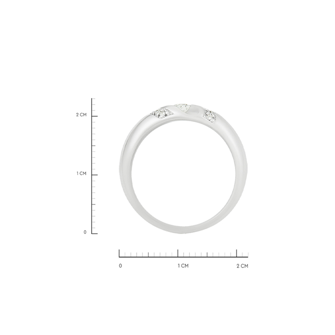 Кольцо из золота 585 пробы c бриллиантами, Л 2316 7047 за 95900