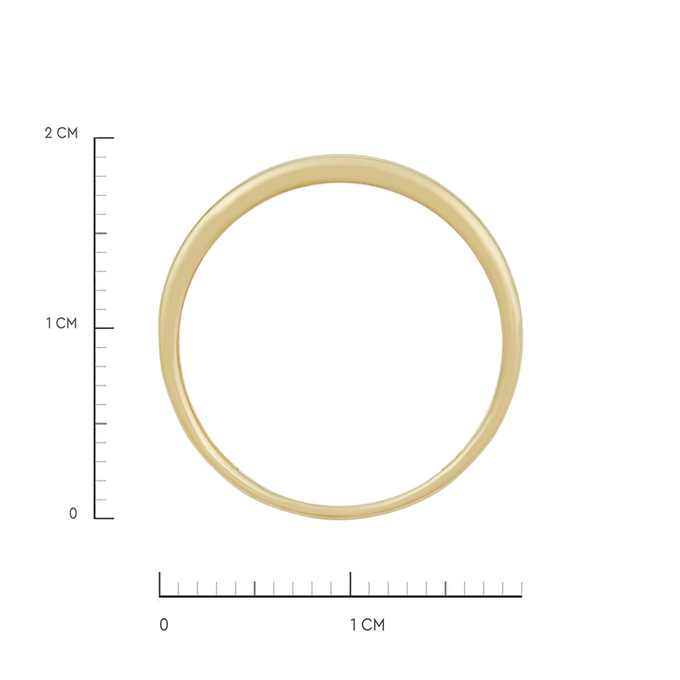 Кольцо из золота 585 пробы c бриллиантами, Л 4107 4478 за 26000