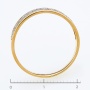 Кольцо из комбинированного золота 585 пробы c 42 бриллиантами Л28067904 фото 4