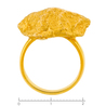 Кольцо золото, 750, 3 к.,7,11 гр. (чистый вес 7,11 гр.) Roberto Coin Textured Nugget,  вмятины и царапины