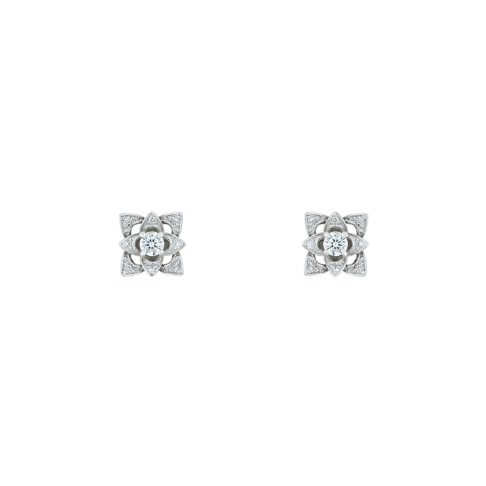 Серьги из золота 585 пробы c бриллиантами, Л 4306 4366 за 22800