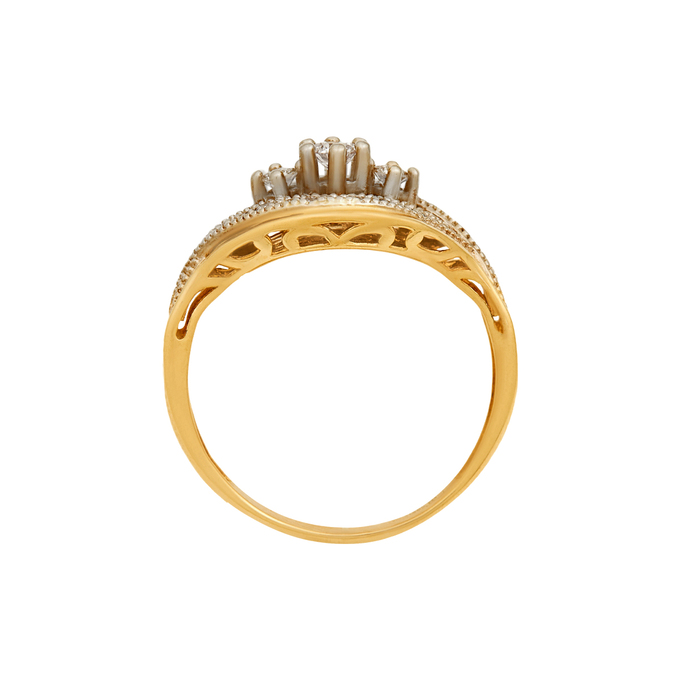 Кольцо из золота 585 пробы c бриллиантами, Л 2212 8279 за 58030