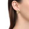 Серьги из желтого золота 585 пробы