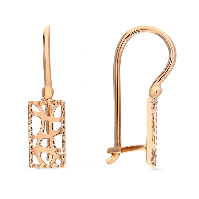 Серьги из золота 585 пробы