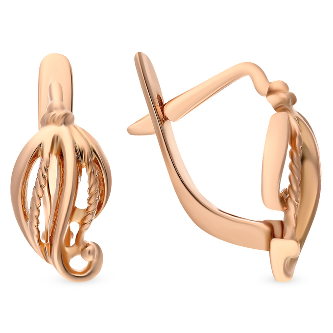 Серьги из золота 585 пробы